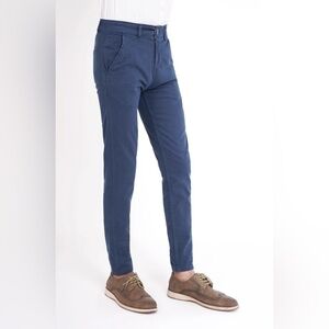 London fog, men’s size 32, 100% cotton navy modern fit pants